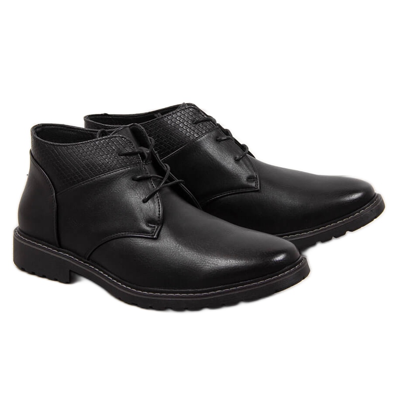 Zapatos negros insulados Nowacki casual para hombre