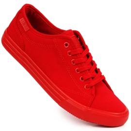 Deportivas bajas de textil todo rojo Big Star JJ274068 Deportivas bajas de textil todo rojo Big Star JJ274068