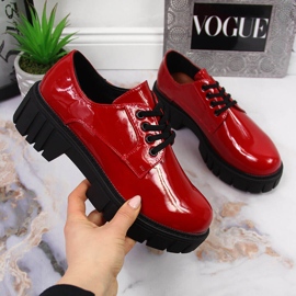 Botas mujer con plataforma rojo Laura La.Fi
