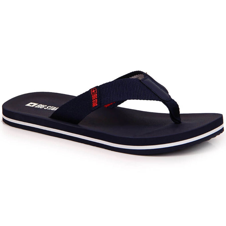 Pantuflas hombre azul marino Big Star JJ174518