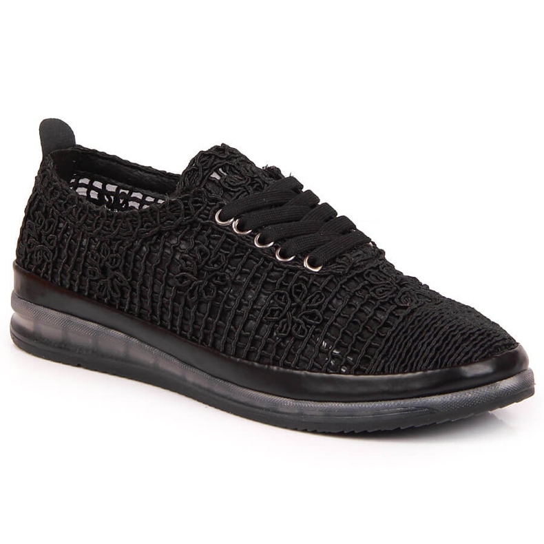 Deportivas de mujer Artiker con cordones en negro