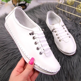 Slip-on mujer piel blanca Artiker