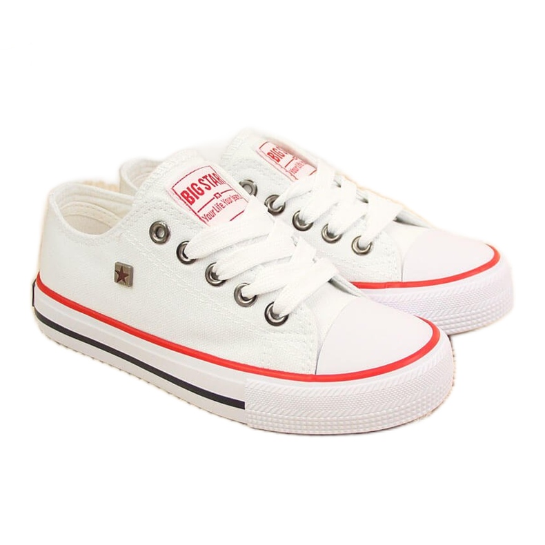 Deportivas blancas para niños Big Star FF374200 ['blanco'] blanco