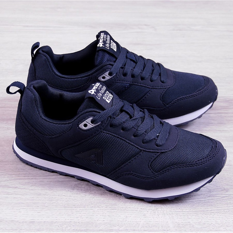 Deportivas hombre American Club azul marino
