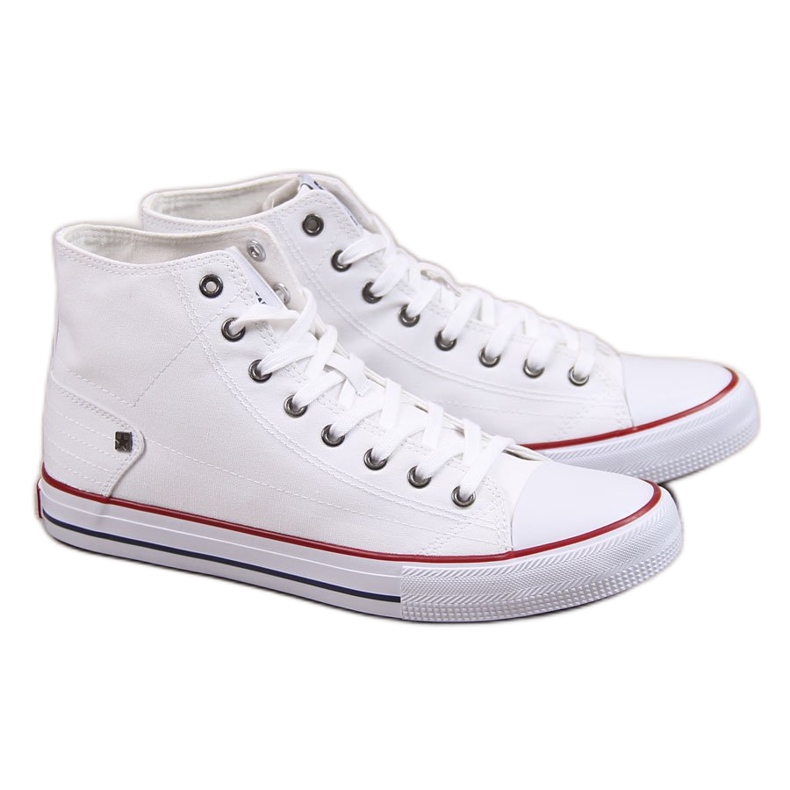 Deportivas altas de hombre blancas Big Star DD174251 blanco