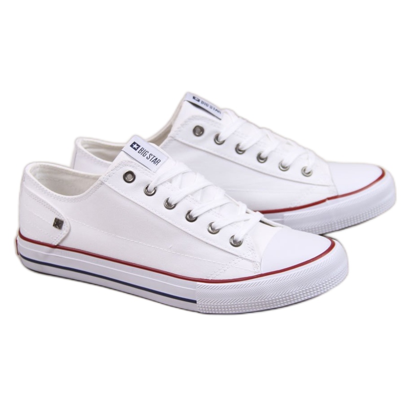 Deportivas bajas de hombre blancas Big Star DD174271 blanco Deportivas bajas de hombre blancas Big Star DD174271 blanco