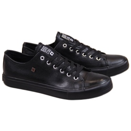 Deportivas de hombre en ecopiel negra Big Star V174345 negro