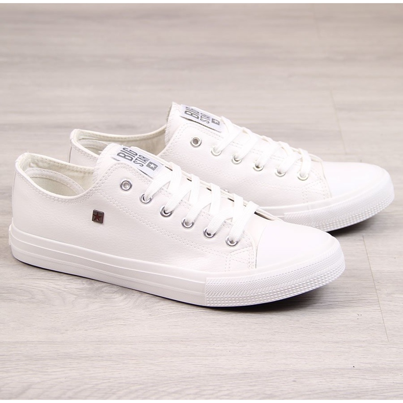 Deportivas blancas de ecopiel para hombre Big Star V174347 blanco