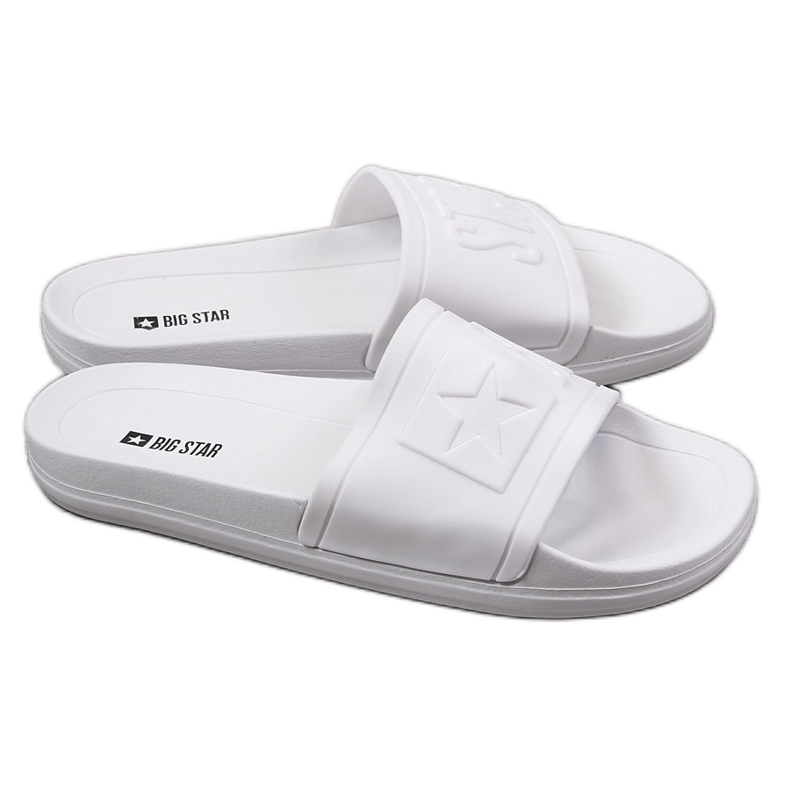 Chanclas de playa blancas Big Star DD274A268 blanco