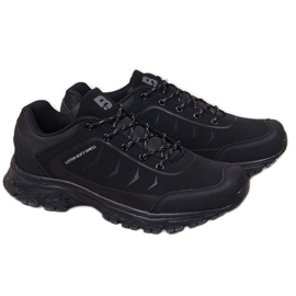 Zapatos de senderismo para hombre impermeables negros McBraun