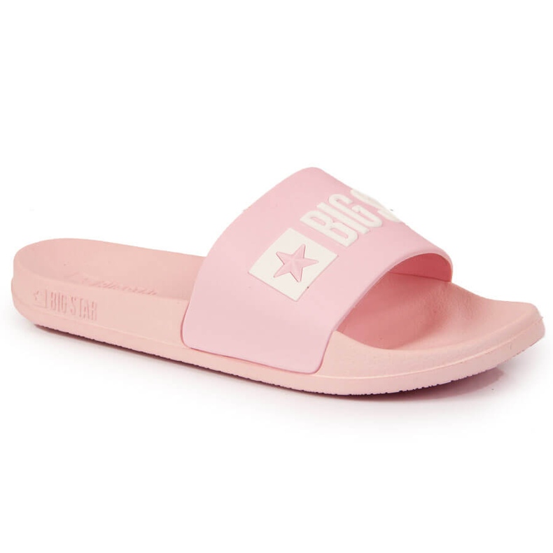Chanclas de piscina rosa para mujer Big Star FF274A201 rosado