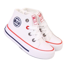 Deportivas infantiles cremalleras blancas Big Star HH374083 blanco