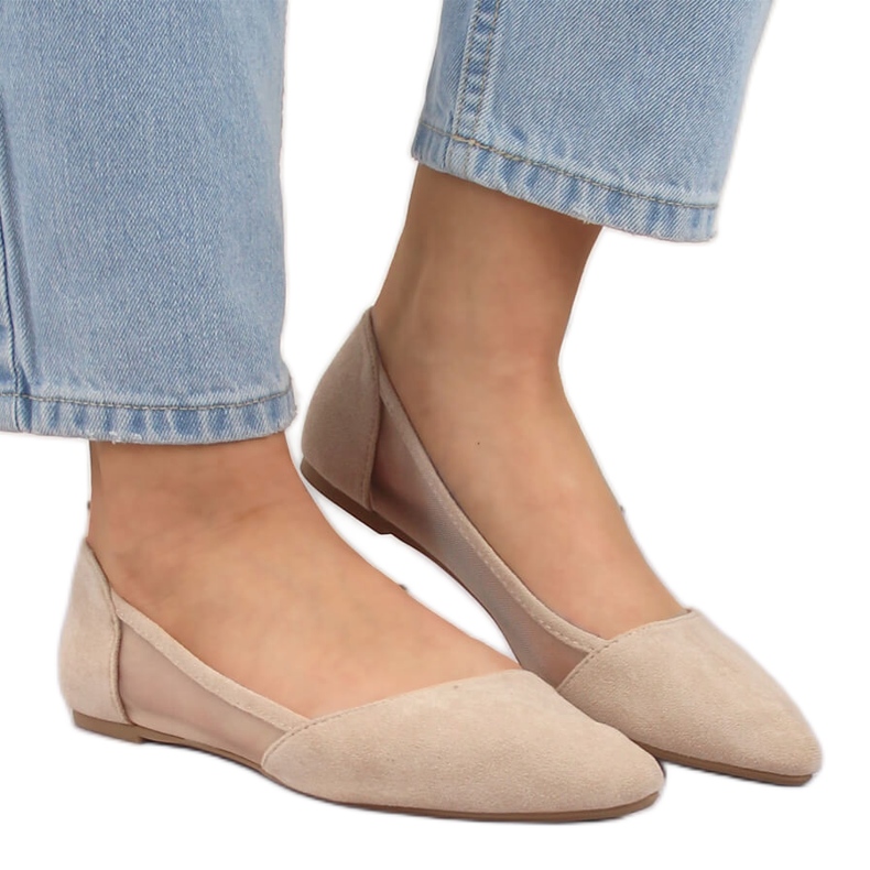 Bailarinas mujer spitz beige eVento