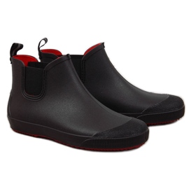 Nordmann Botas jodhpur impermeables chanclos negros hombre