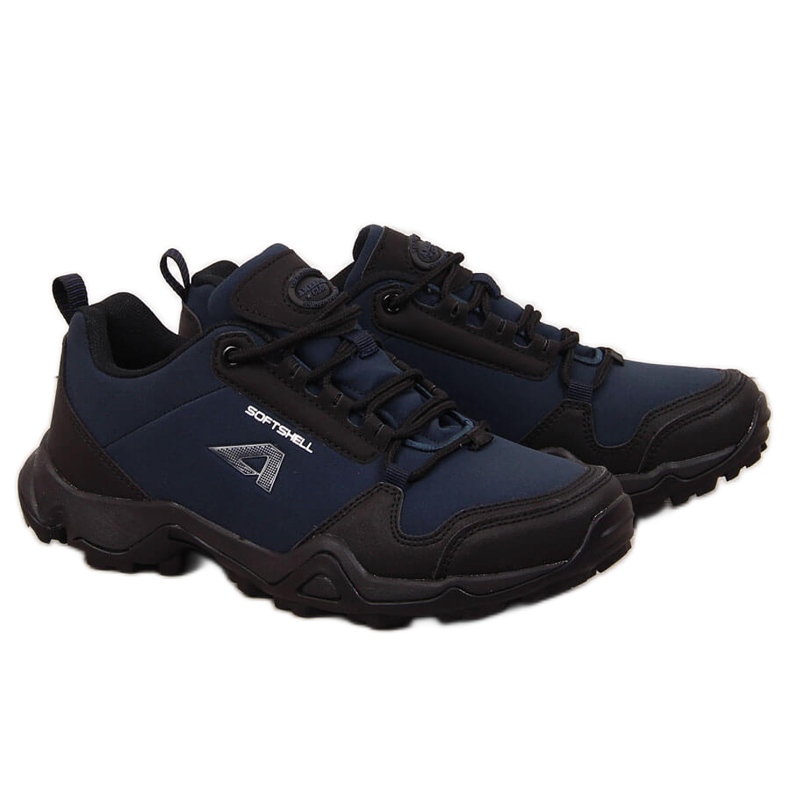 Zapatillas de trekking impermeables azul marino American Club