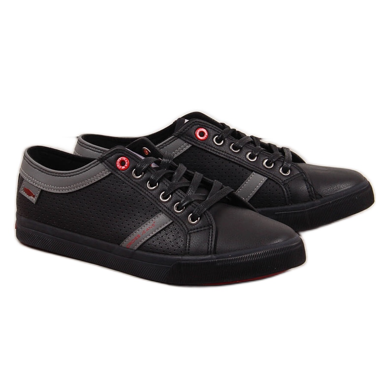 Sneakers hombre low eco cuero negro Cross Jeans II1R4004C