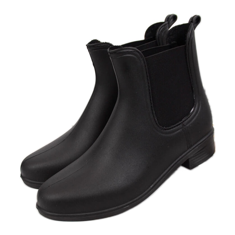 T.Sokolski Chanclos mujer Jodhpur negro mate T. Sokolski