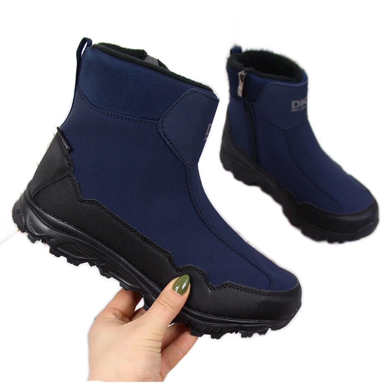 Botas de nieve impermeables DK azul marino
