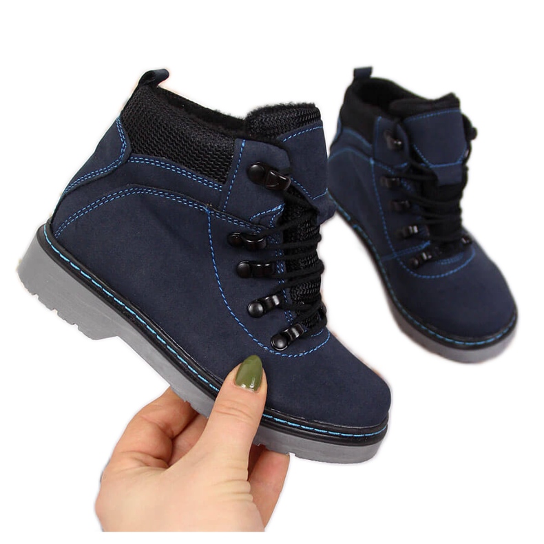 Gabardina de niño con cálido azul marino Kornecki 6737