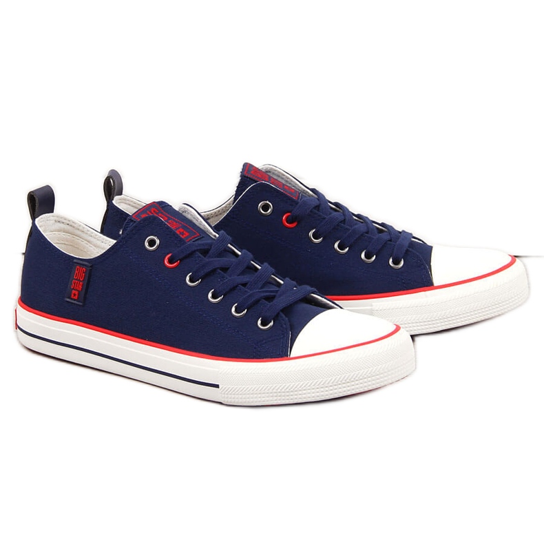 Deportivas bajas de hombre azul marino Big Star JJ174060