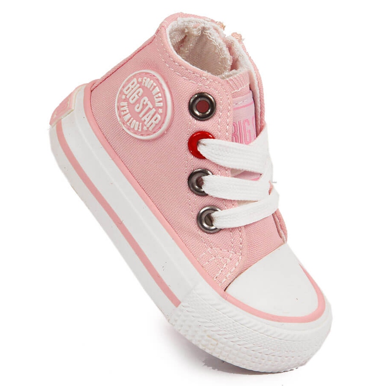 Deportivas altas niña rosa Big Star HH374191 rosado