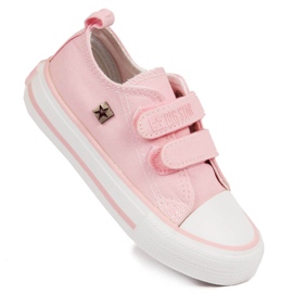 Deportivas niña rosa Velcro Big Star HH374099