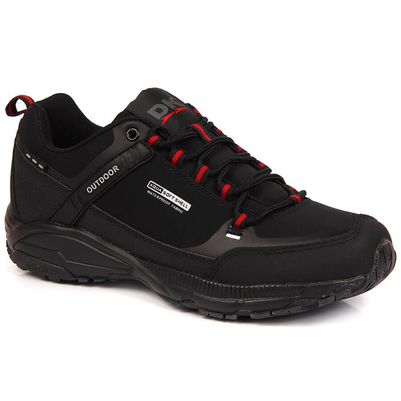 Calzado deportivo trekking impermeable hombre DK negro
