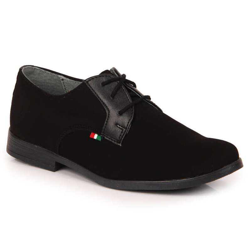 Zapato de vestir comunión niño negro Kornecki 6120