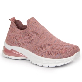 Zapatillas deportivas mujer slip on rosa Potocki