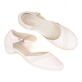 Sandalias primera comunión niña American Club blancas blanco blanco Sandalias primera comunión niña American Club blancas blanco blanco