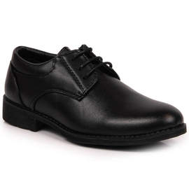 Zapatos negros de vestir para niño del American Club