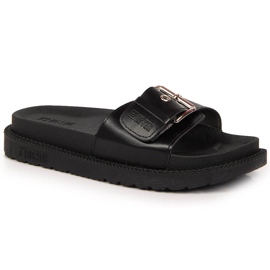 Negro Pantuflas negras de mujer Big Star JJ274A307
