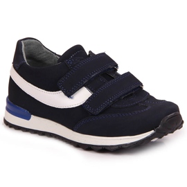 Zapatos niño con velcro azul marino Kornecki 6122 Zapatos niño con velcro azul marino Kornecki 6122