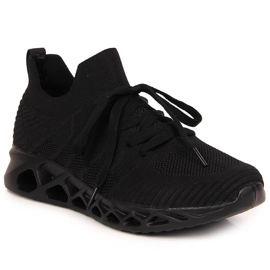 Deportivas de malla de mujer McKeylor negras negro