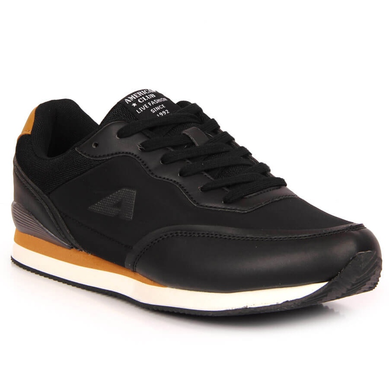 Deportivas hombre American Club negras negro