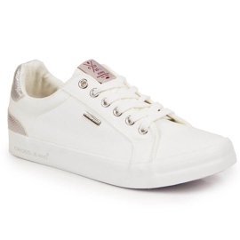 Deportivas Cross Jeans JJ2R4038C textil blanco
