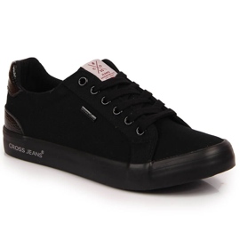 Black Cross Jeans JJ2R4039C zapatillas de textil negro