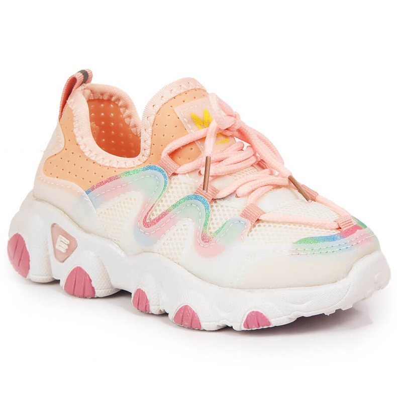 Deportivas niña Vinceza blancas blanco multicolor Deportivas niña Vinceza blancas blanco multicolor