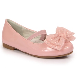 S.Barski Bailarinas de niña con elástico rosa S. Barski rosado S.Barski Bailarinas de niña con elástico rosa S. Barski rosado