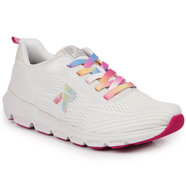 Zapatillas deportivas de mujer Rieker 40404-80 blancas blanco