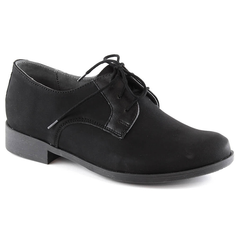 Zapato de vestir comunión niño negro Kornecki 6120