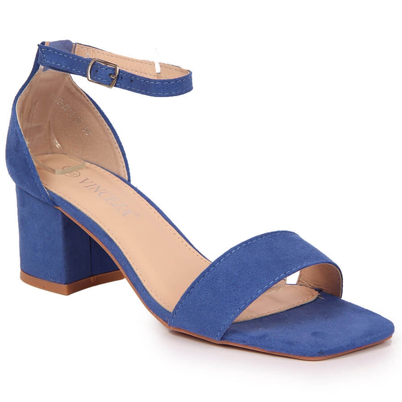 Sandalias de mujer en el post azul de Vinceza