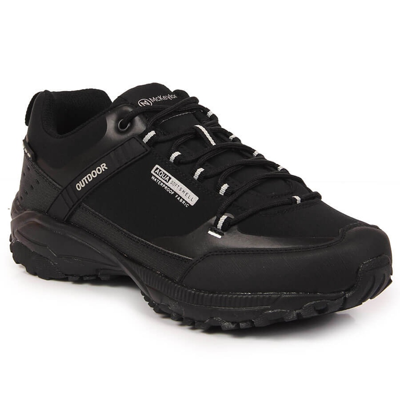 Zapatos de trekking impermeables de hombre McKeylor negros Zapatos de trekking impermeables de hombre McKeylor negros