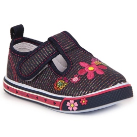 Zapatillas atletico azul marino para niña
