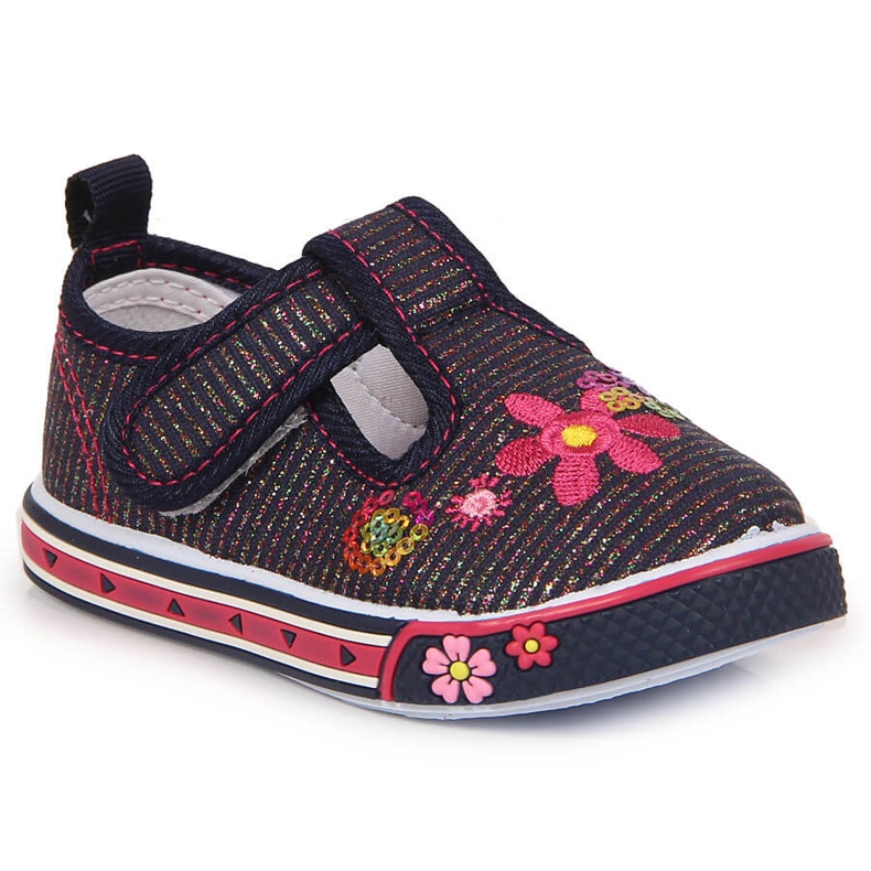 Zapatillas atletico azul marino para niña