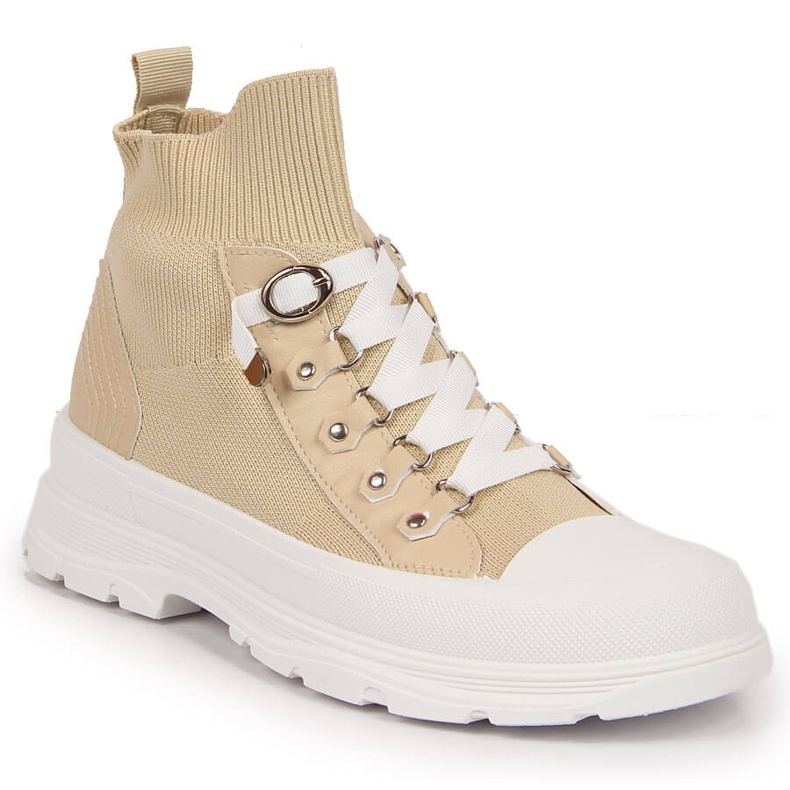 Atletico Zapatillas altas para mujer beige Atlético