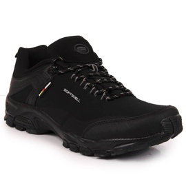 Zapatillas trekking hombre American Club negras negro