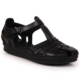 T.Sokolski Sandalias de mujer negras con velcro de T. Sokolski negro