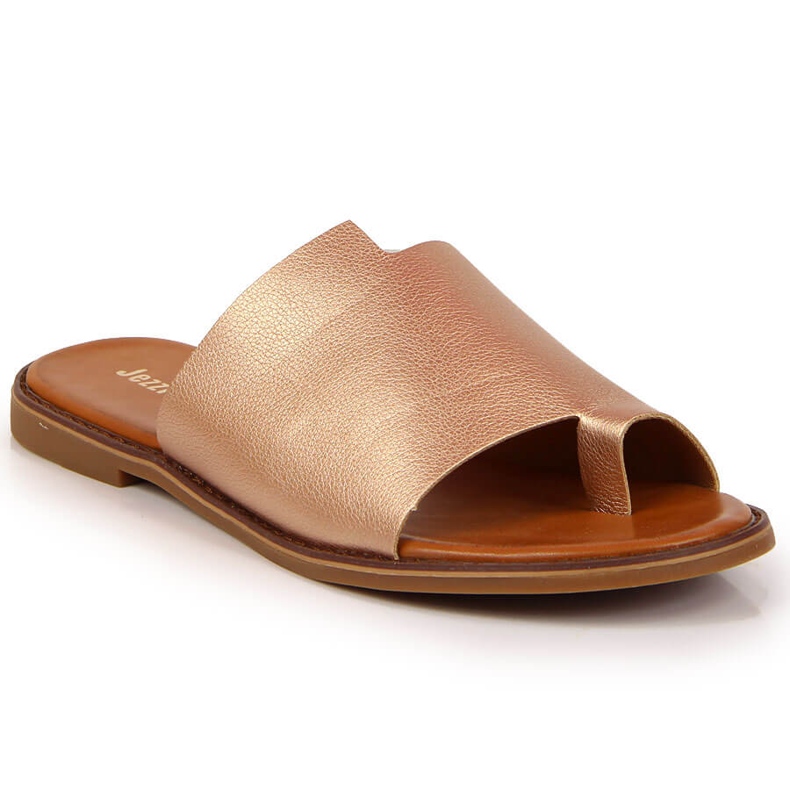 Chanclas de mujer doradas Jezzi dorado