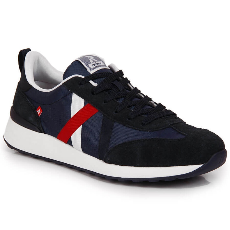 Deportivas hombre Rieker 07603-14 azul marino
